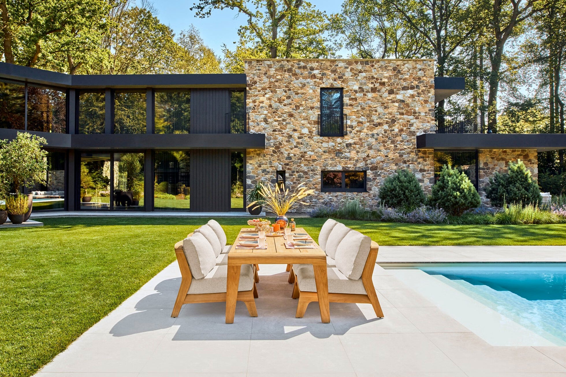 Tuintafel Basta - laag - 271x106