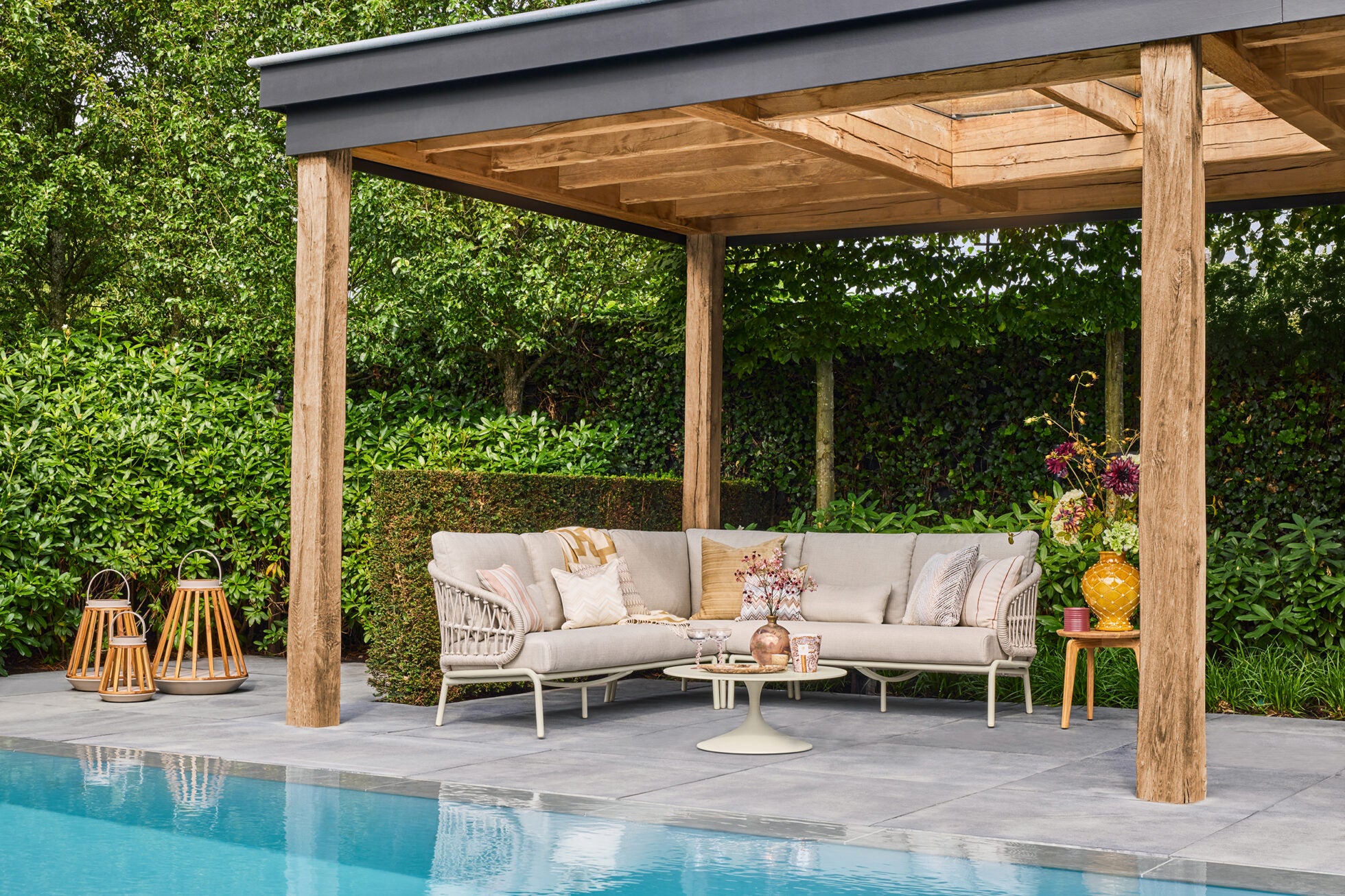 Tuinlamp Kate - M - Matt white - Ø45.5 x 51.5H