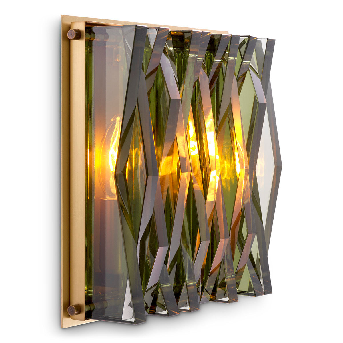 Wandlamp Nuvola - S - Green glass