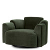 Draaifauteuil Marbella - Torrin green velvet