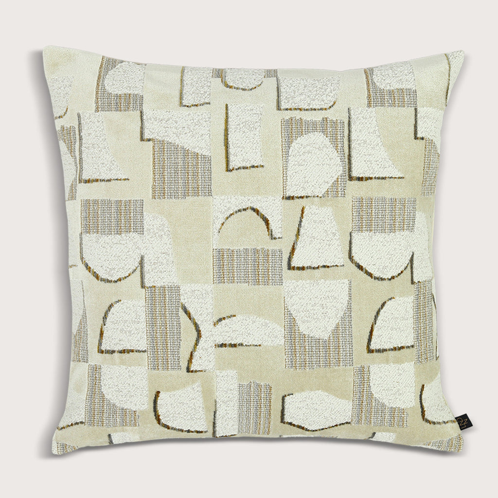 Sierkussen Nagano - Creme Wit - L60 B60