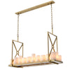 Hanglamp Commodore - Rechthoekig - Brass