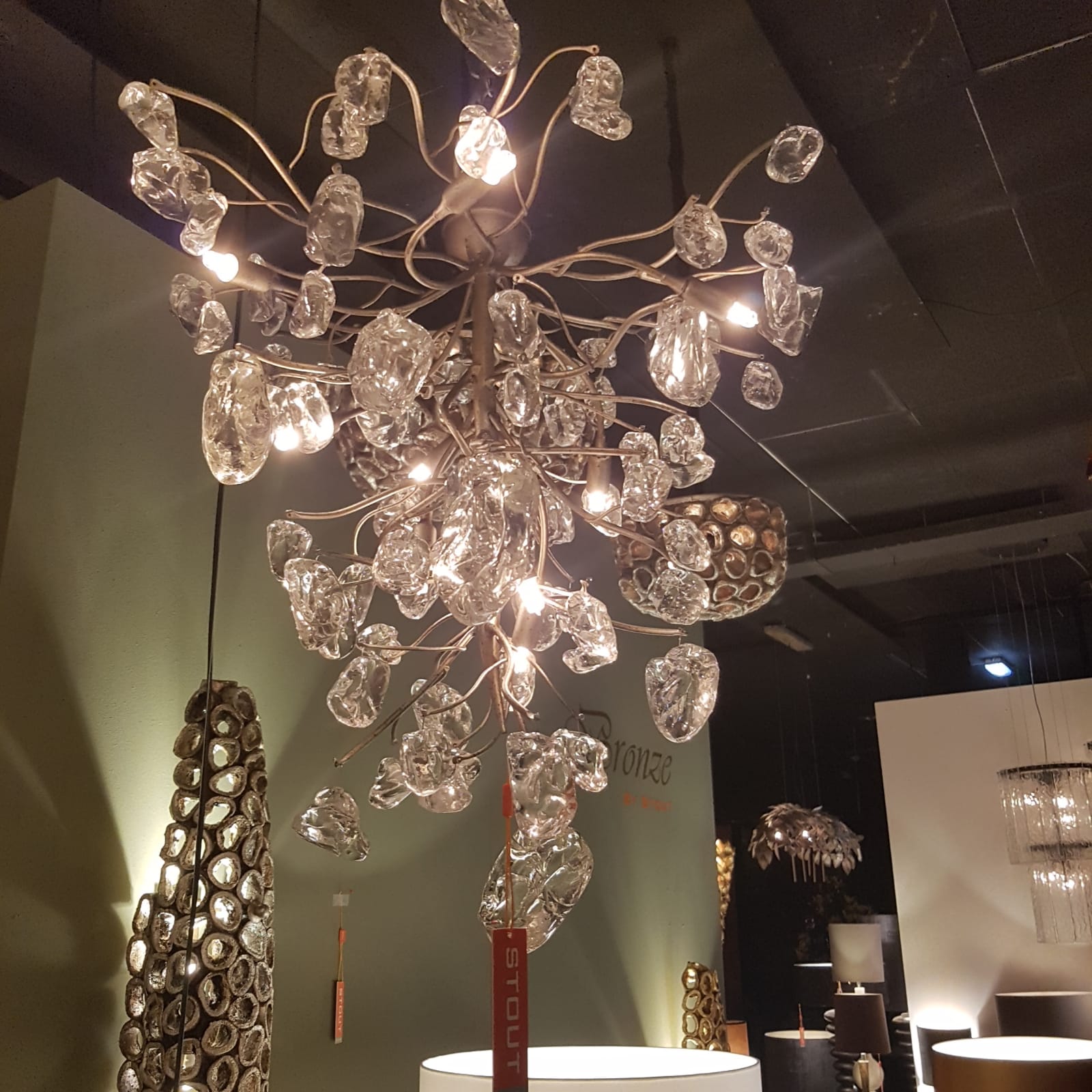 Kroonluchter Martini - verticaal - 60 x 60 cm