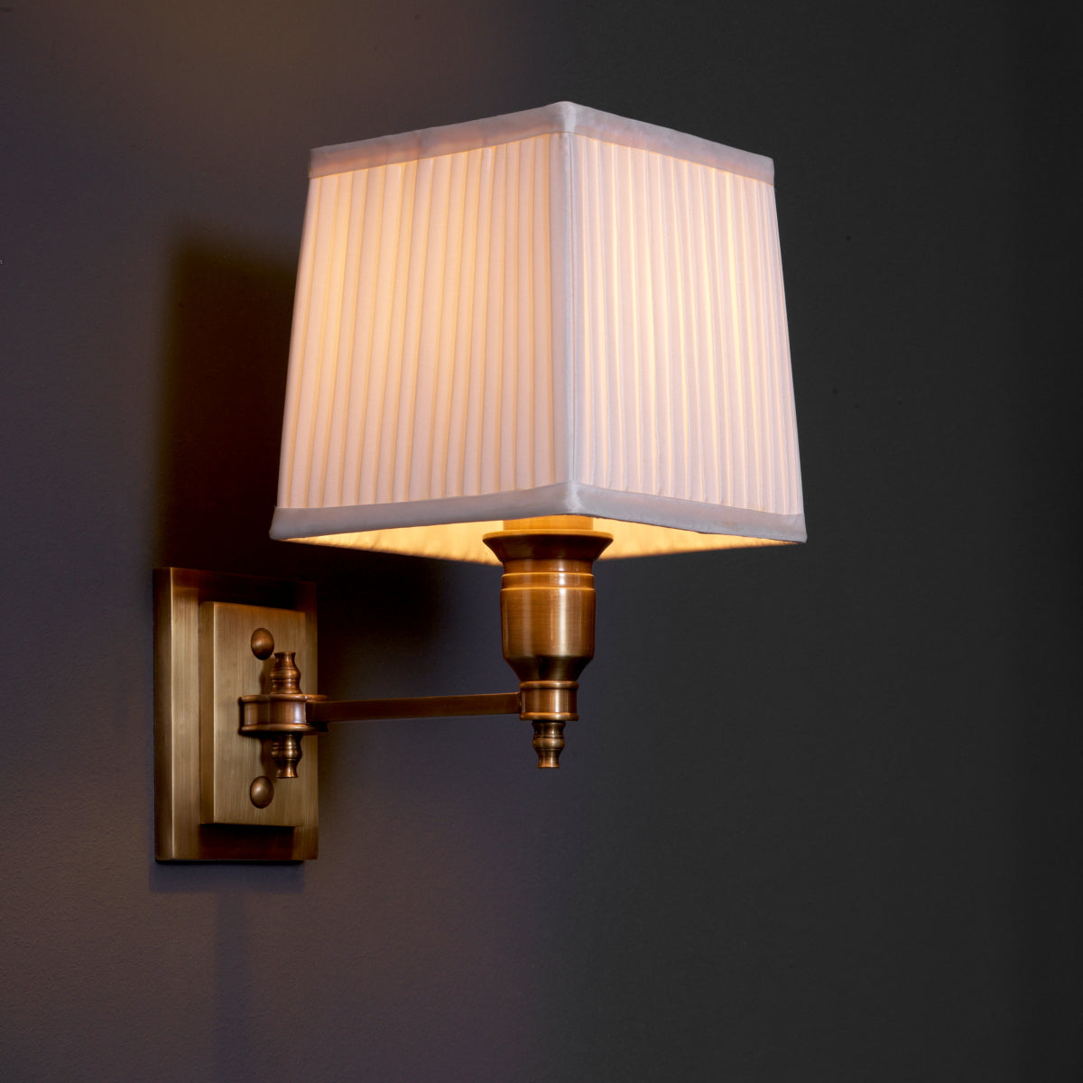 Wandlamp Lexington Single - White shade