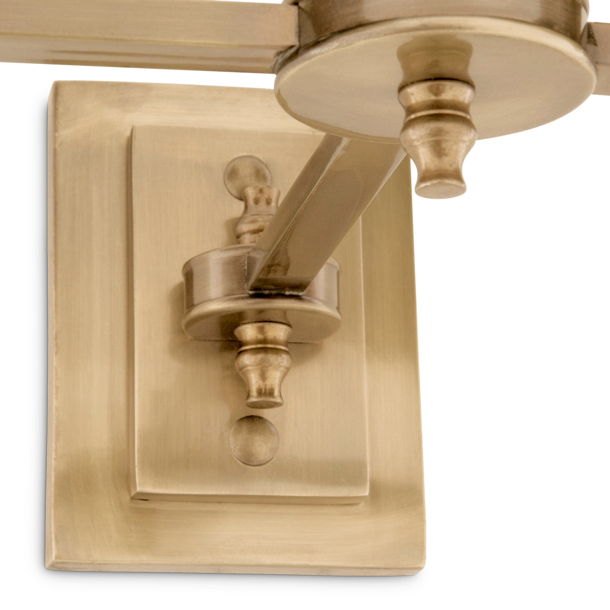 Wandlamp Lexington Double - Witte kappen