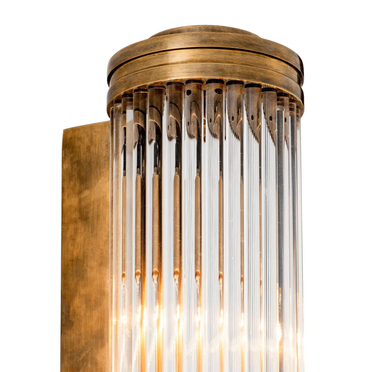 Wandlamp Gascogne - L - Brass