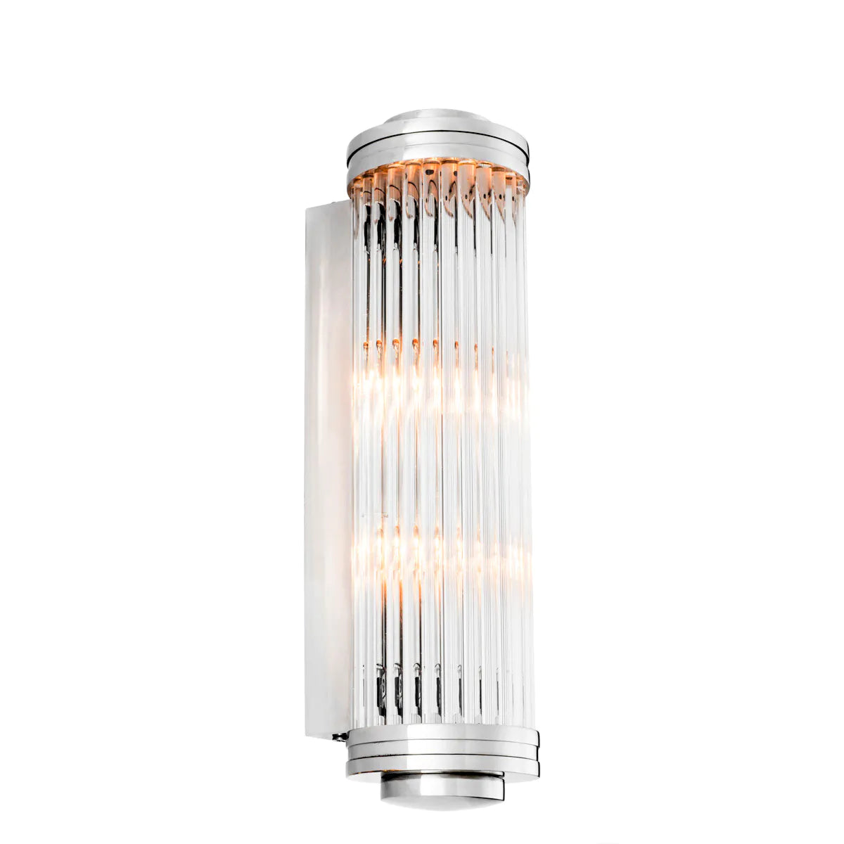 Wandlamp Gascogne - L - Nickel