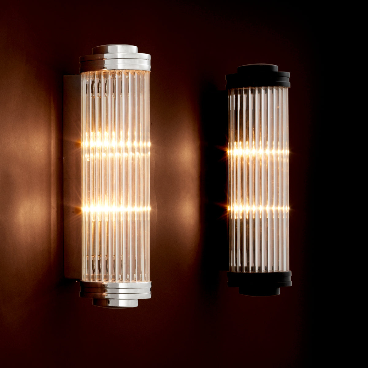 Wandlamp Gascogne - L - Bronze