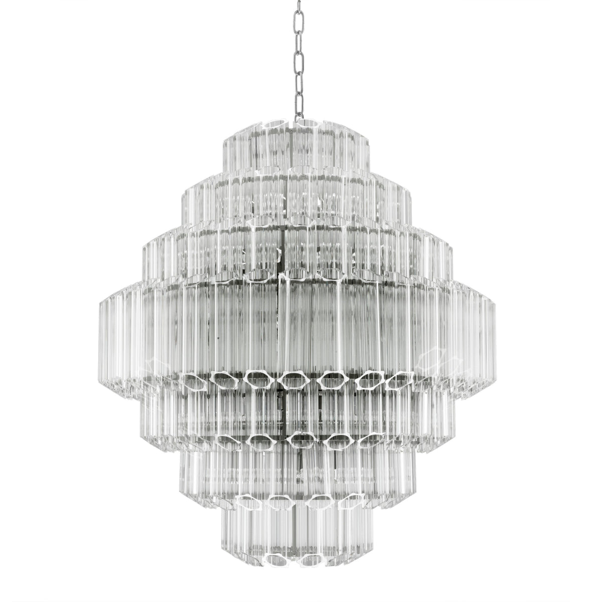 Kroonluchter Vittoria - L - Nickel