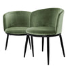 Eetkamerstoel Filmore - Light green (set van 2)