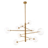 Hanglamp Argento - L - Brass