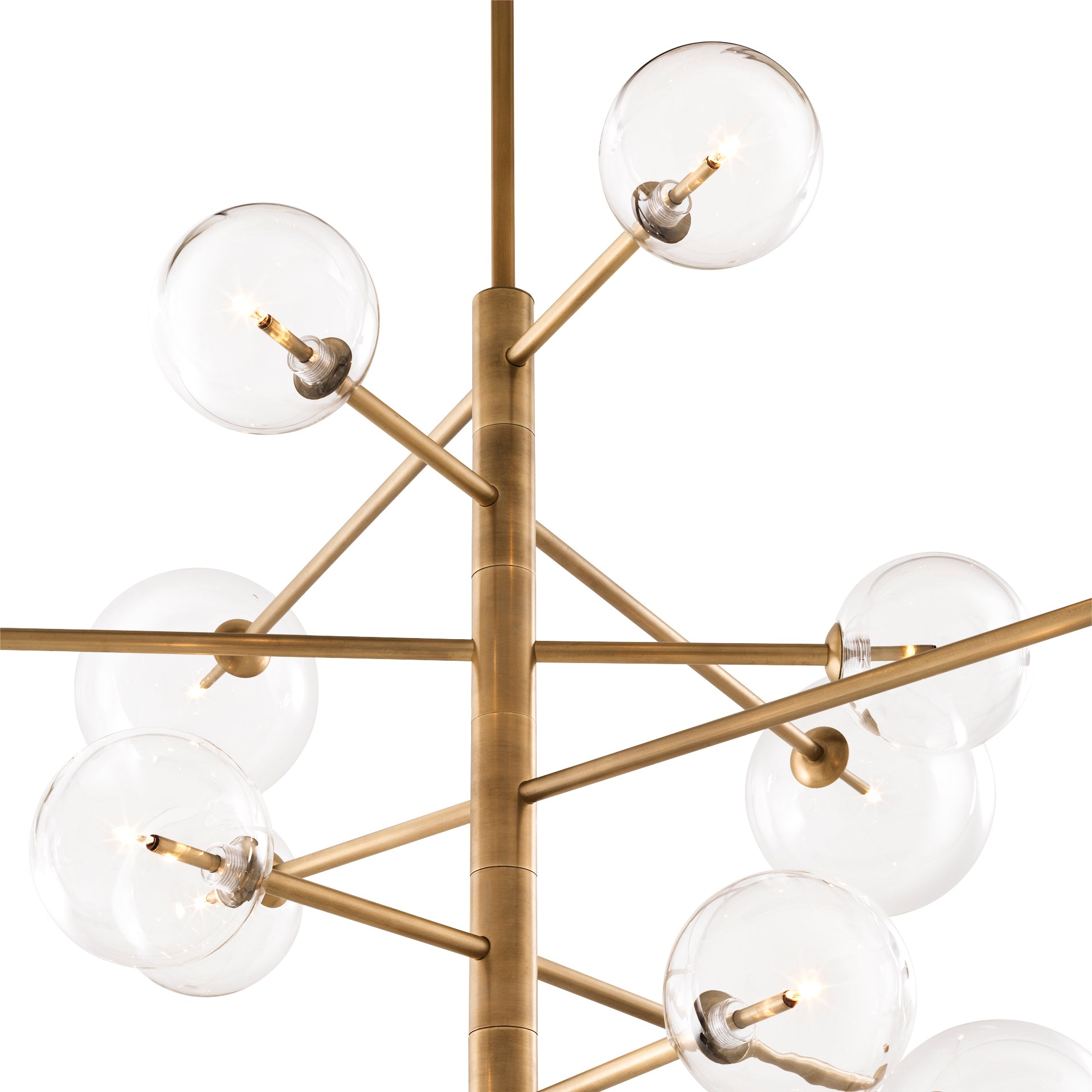 Hanglamp Argento - L - Brass