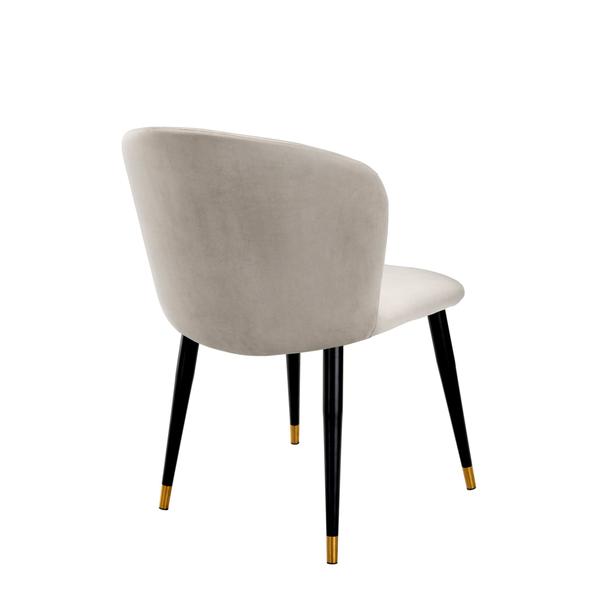Eetkamerstoel Volante - Beige velvet