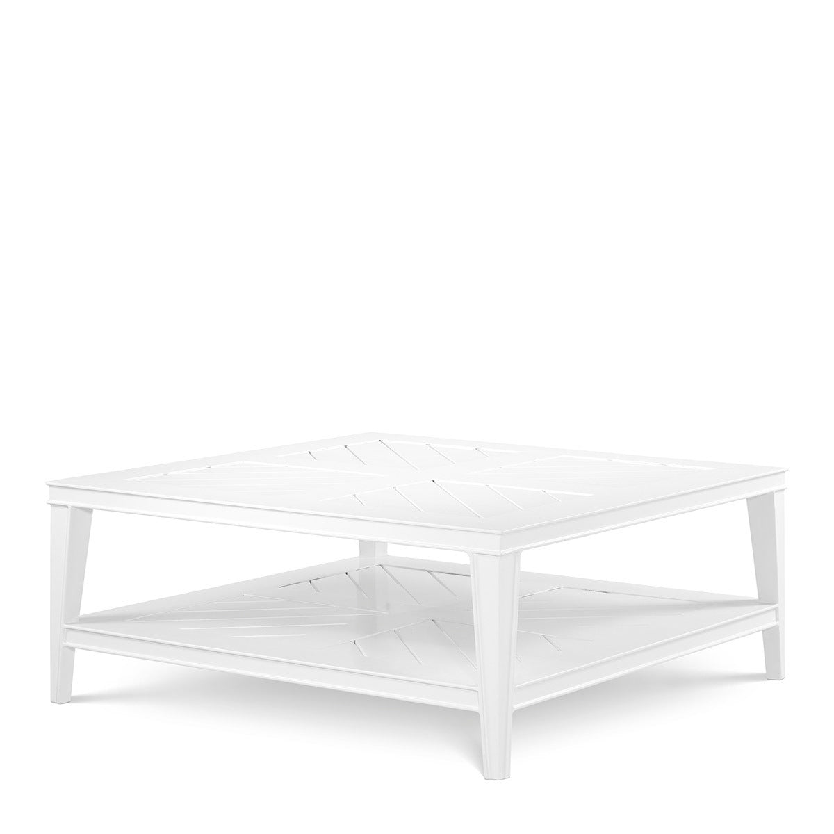 Buiten Salontafel Bell Rive - 100 x 100 cm - White
