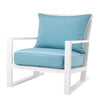 Buiten Fauteuil Como - White