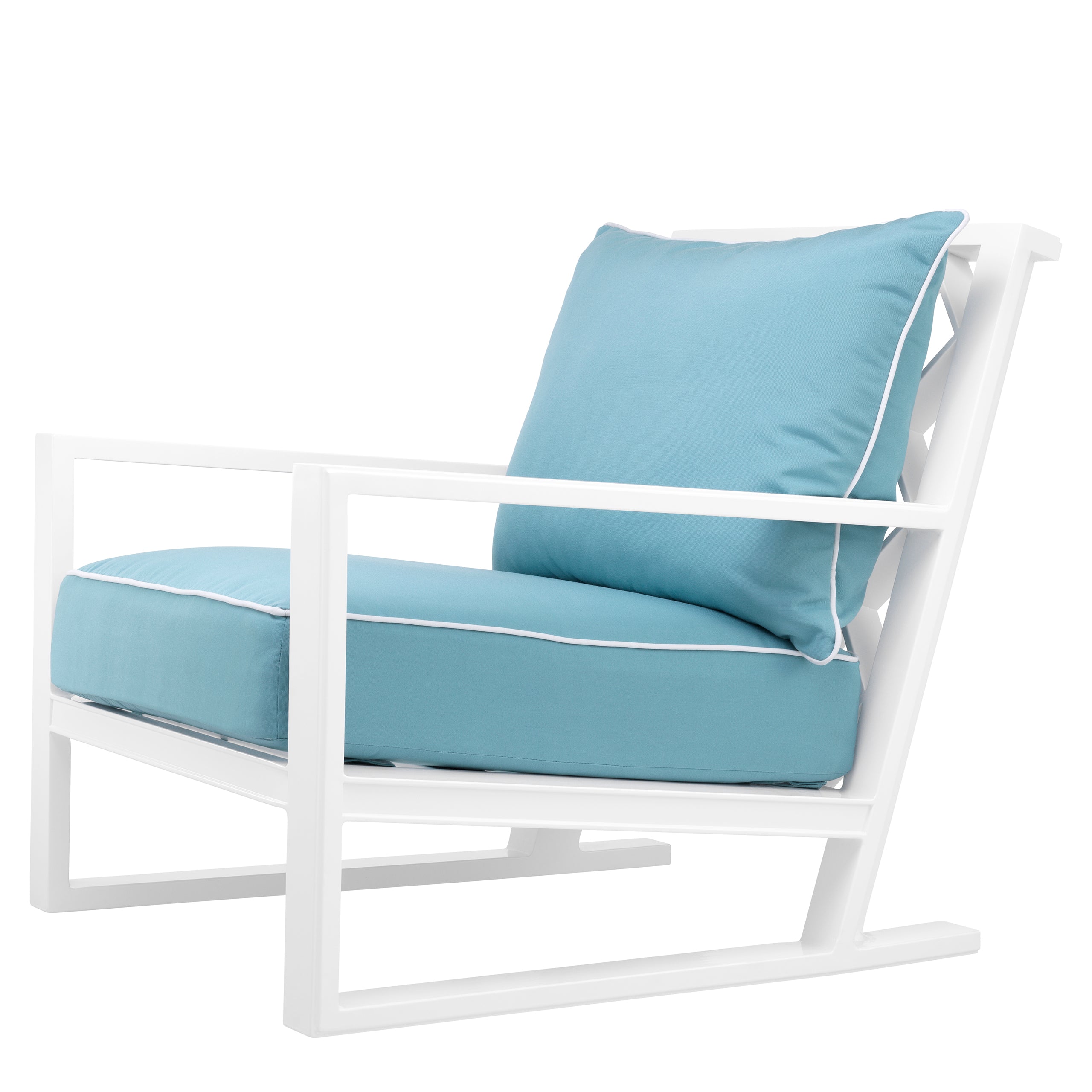 Buiten Fauteuil Como - White