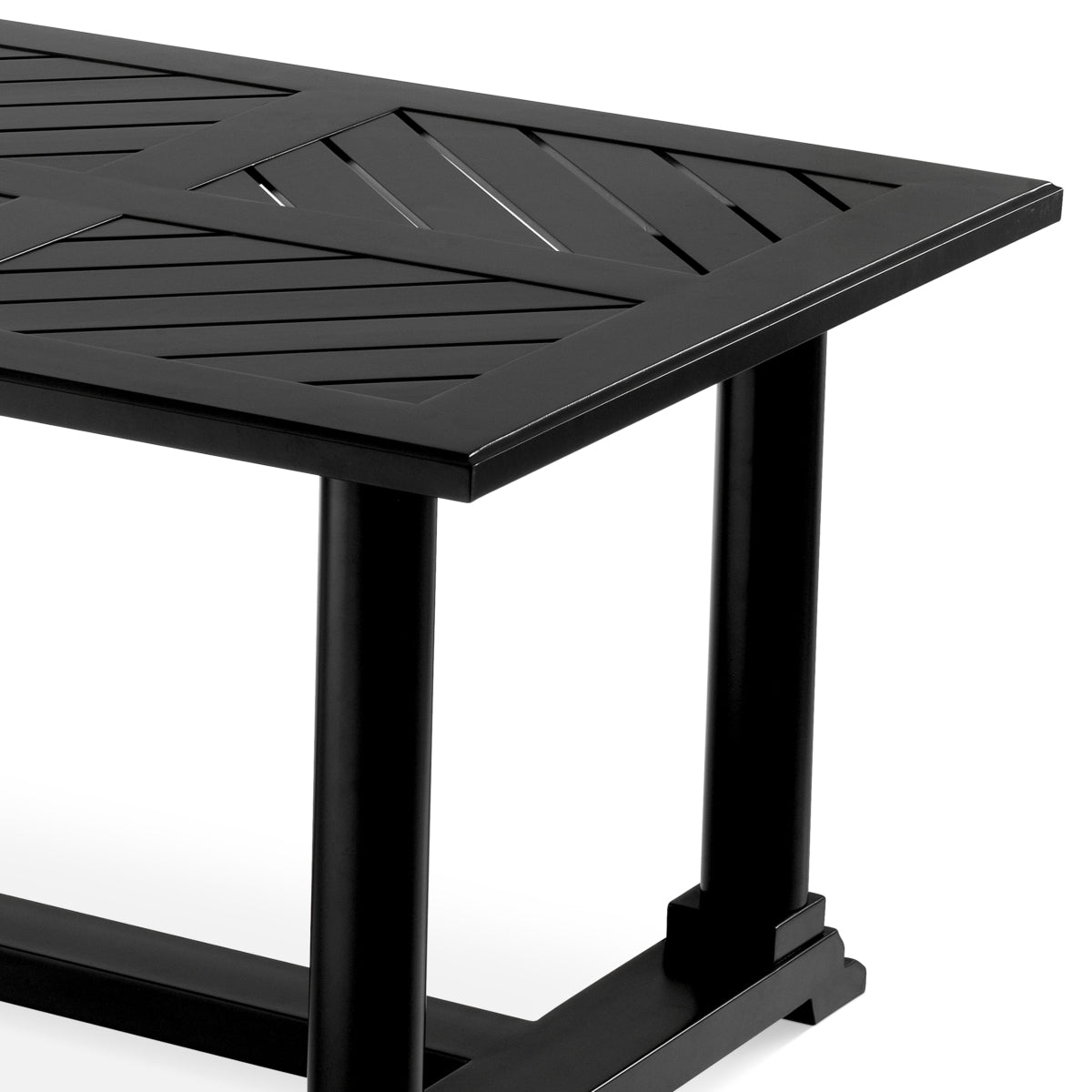 Buiten Eettafel Bell Rive - Black
