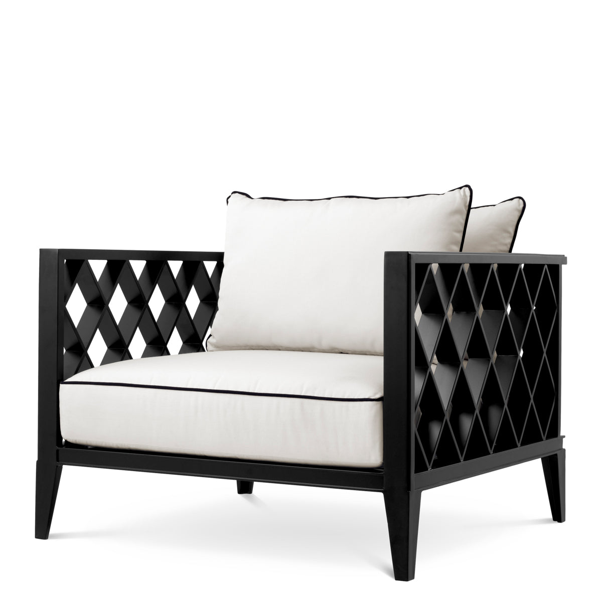 Loungestoel Ocean Club - Black