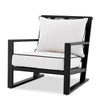 Loungestoel Como - Black