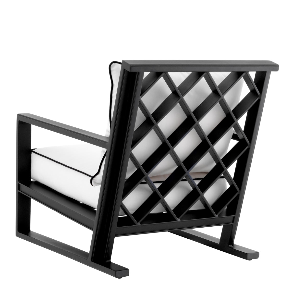 Loungestoel Como - Black