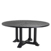 Buiten Eettafel Bell Rive - Ø160 cm - Black