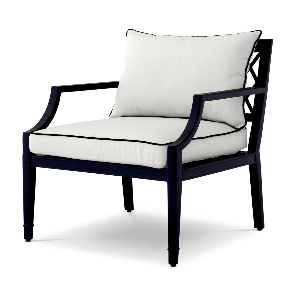 Loungestoel Bella Vista - Black