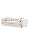 Sofa York - Bouclé cream