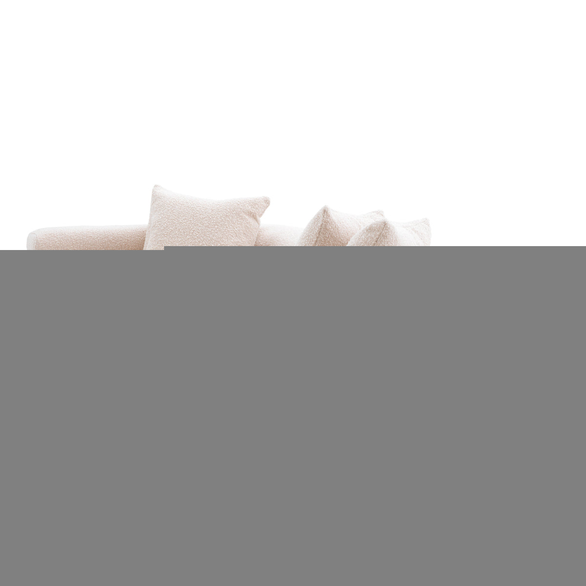 Sofa York - Bouclé cream