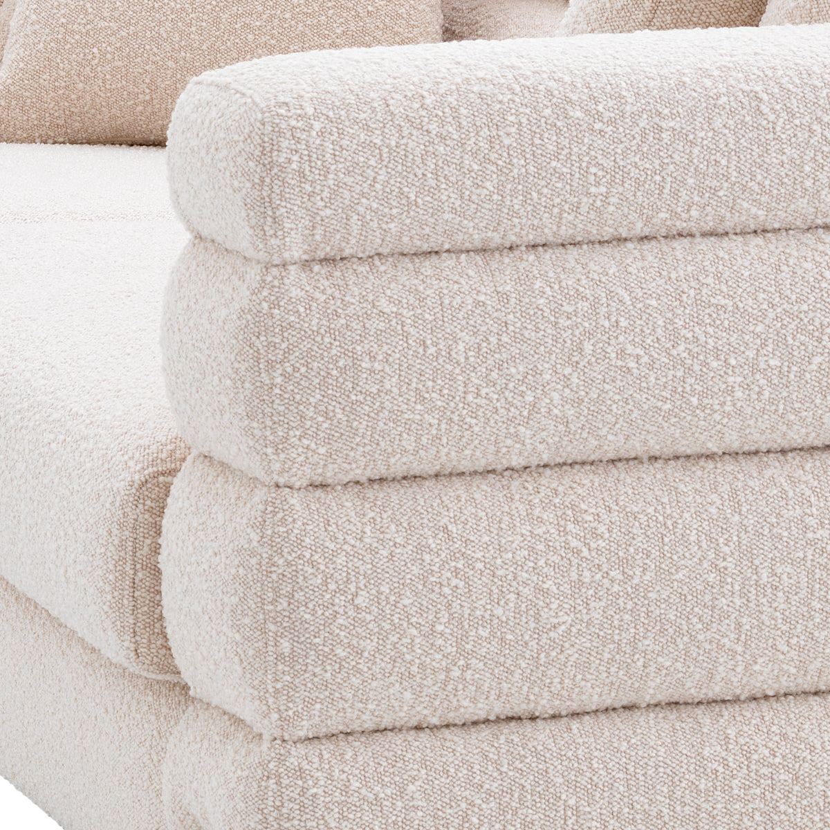 Sofa York - Bouclé cream