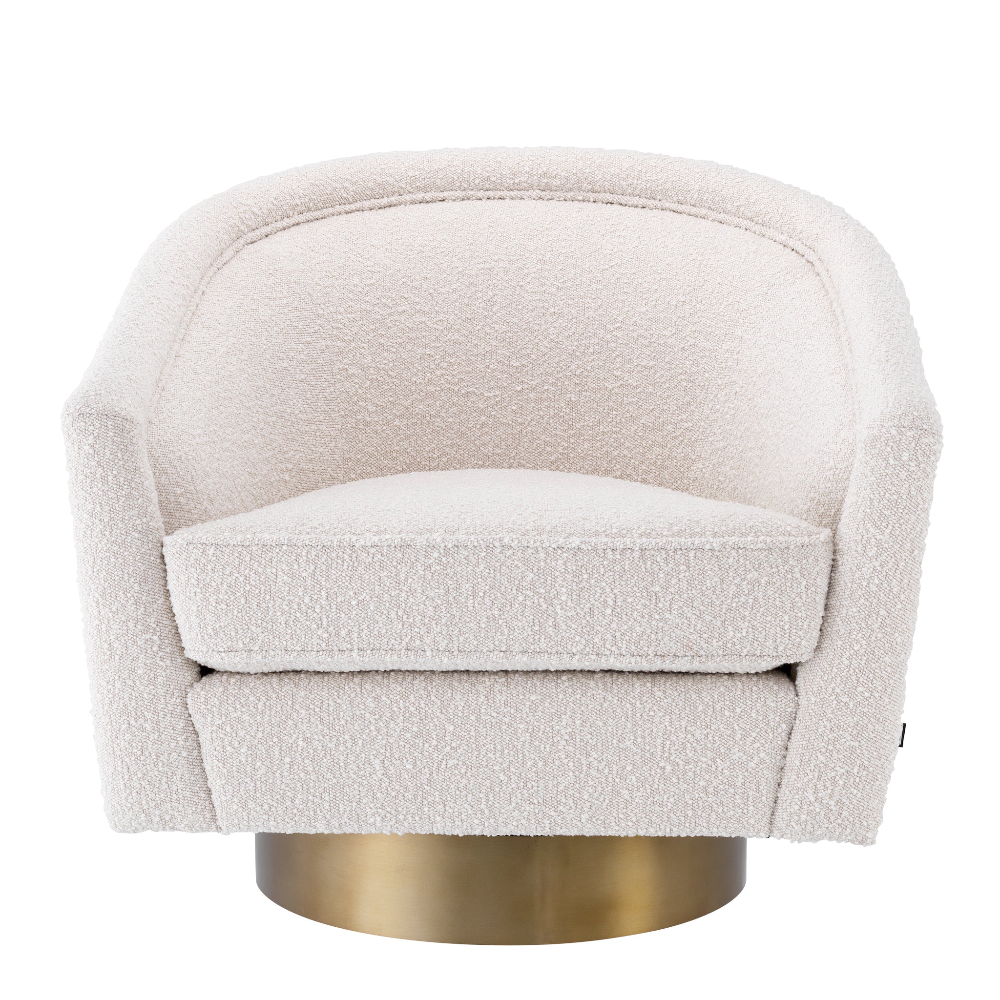 Draaifauteuil Catene - Bouclé cream