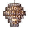 Kroonluchter Amazone - L - Smoke glass