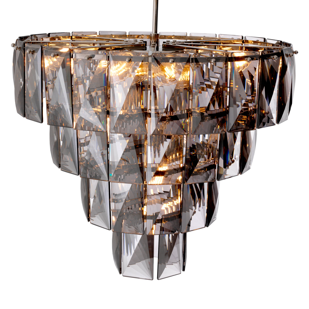 Kroonluchter Amazone - S - Smoke glass