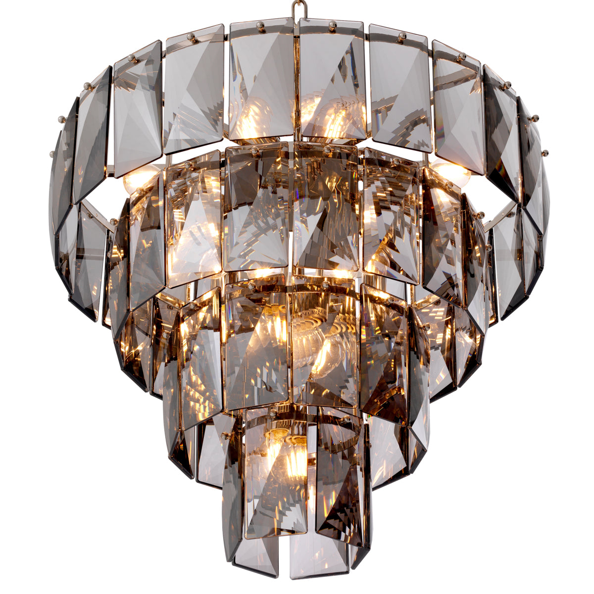 Kroonluchter Amazone - S - Smoke glass