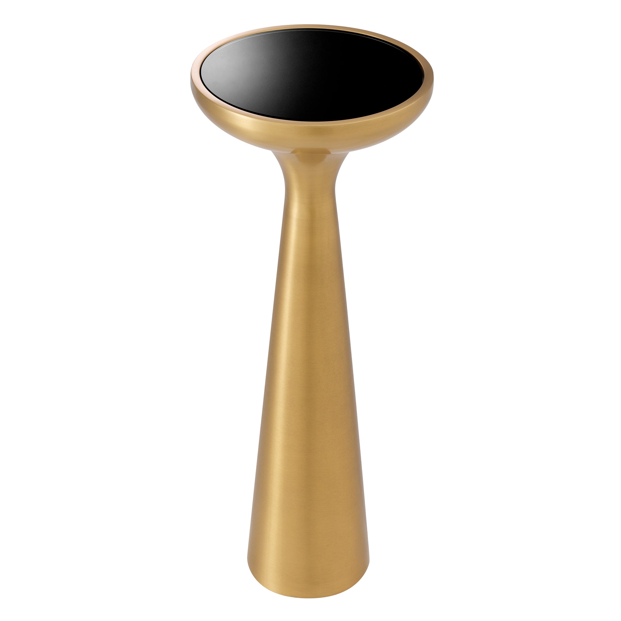 Bijzettafel Lindos - Hoog - Brass