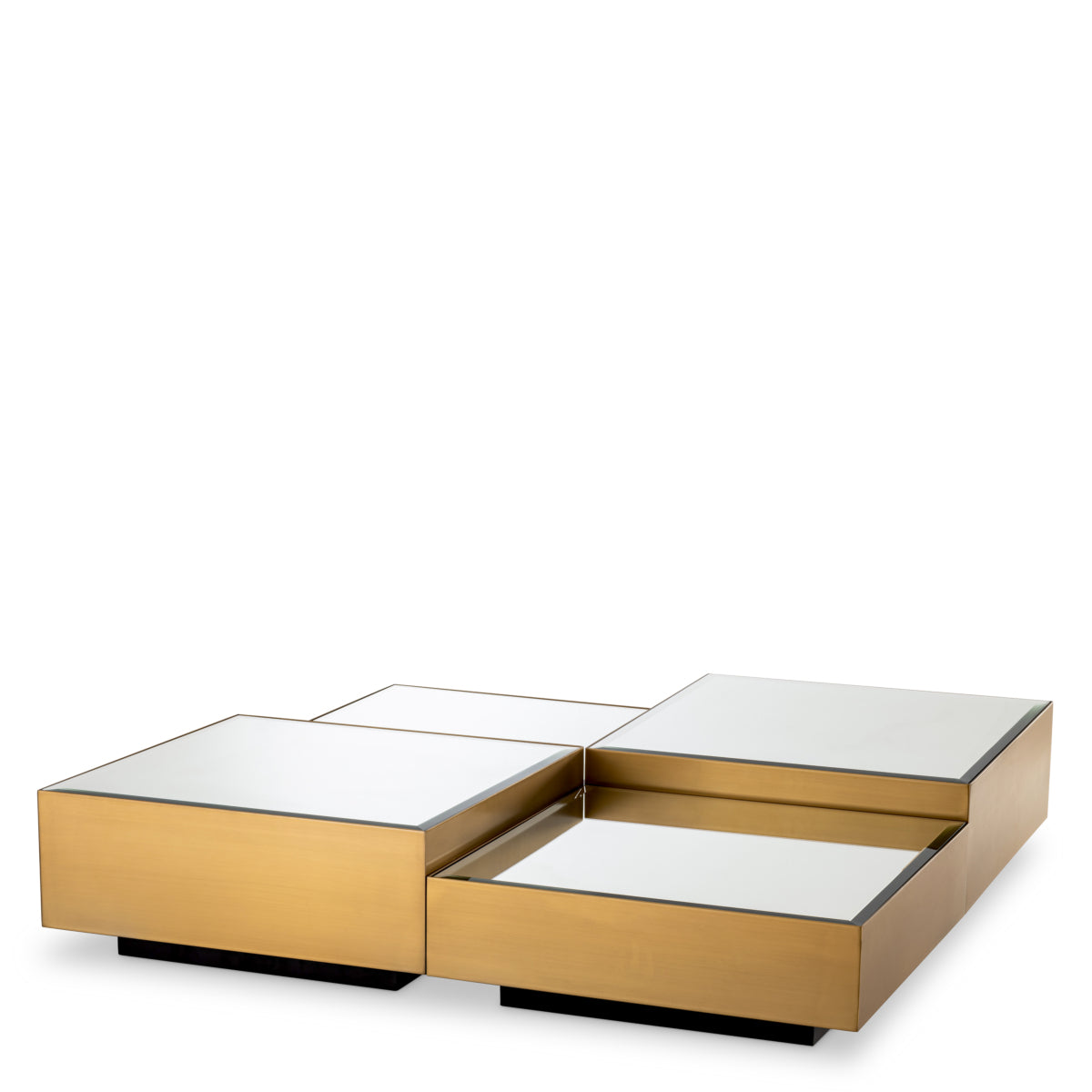 Salontafel Esposito - Mirror glass (set van 4)