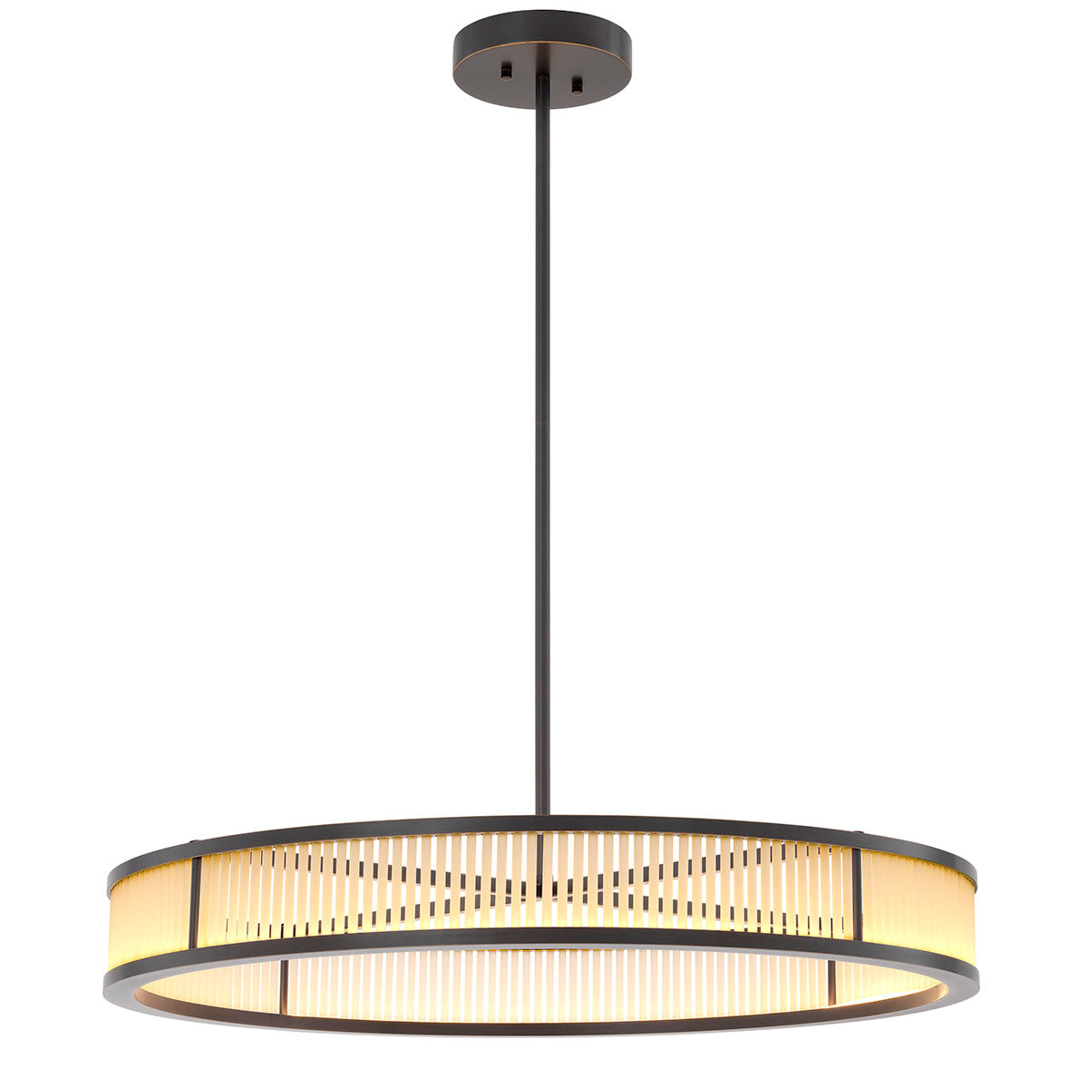 Kroonluchter Thibaud L - Brons