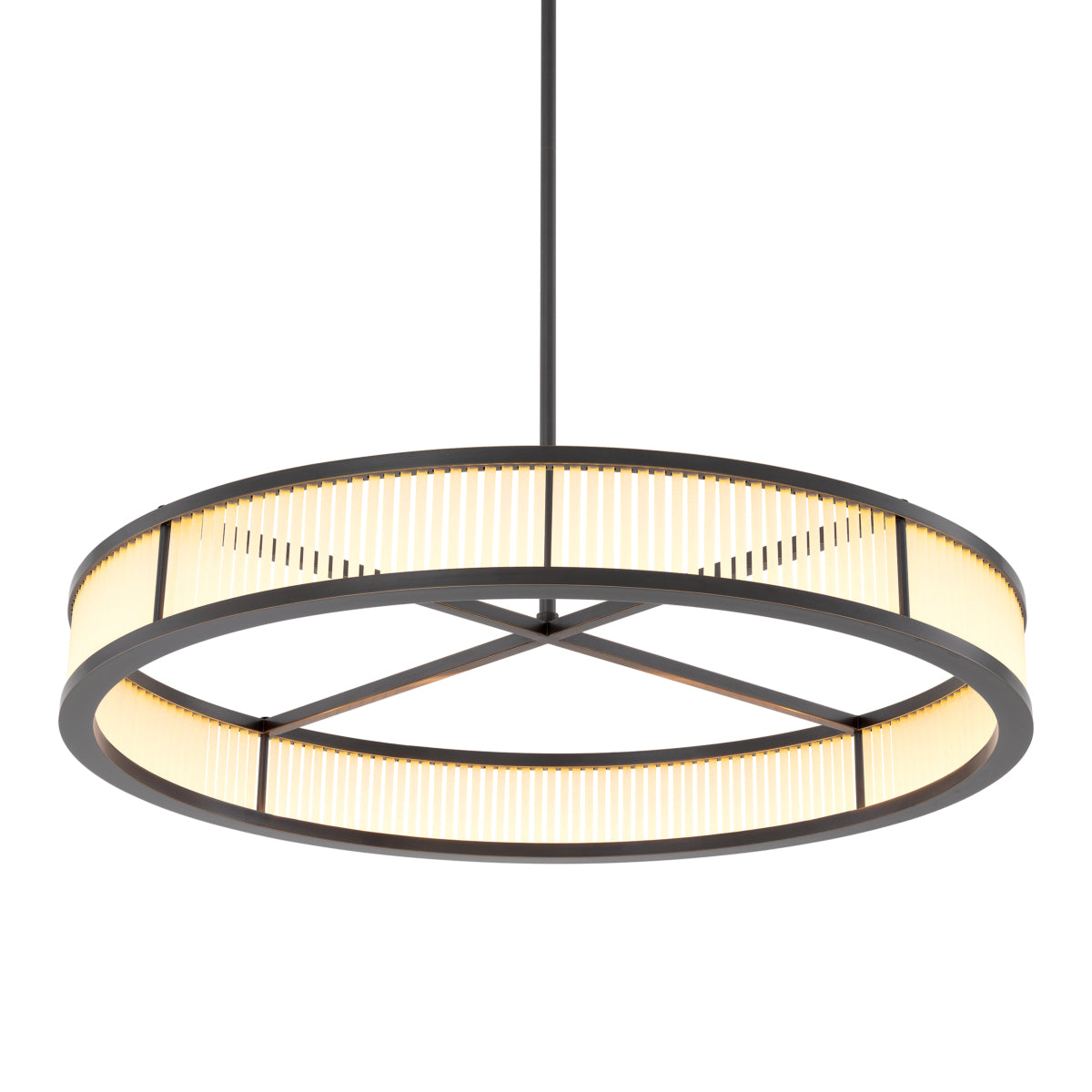 Kroonluchter Thibaud L - Brons