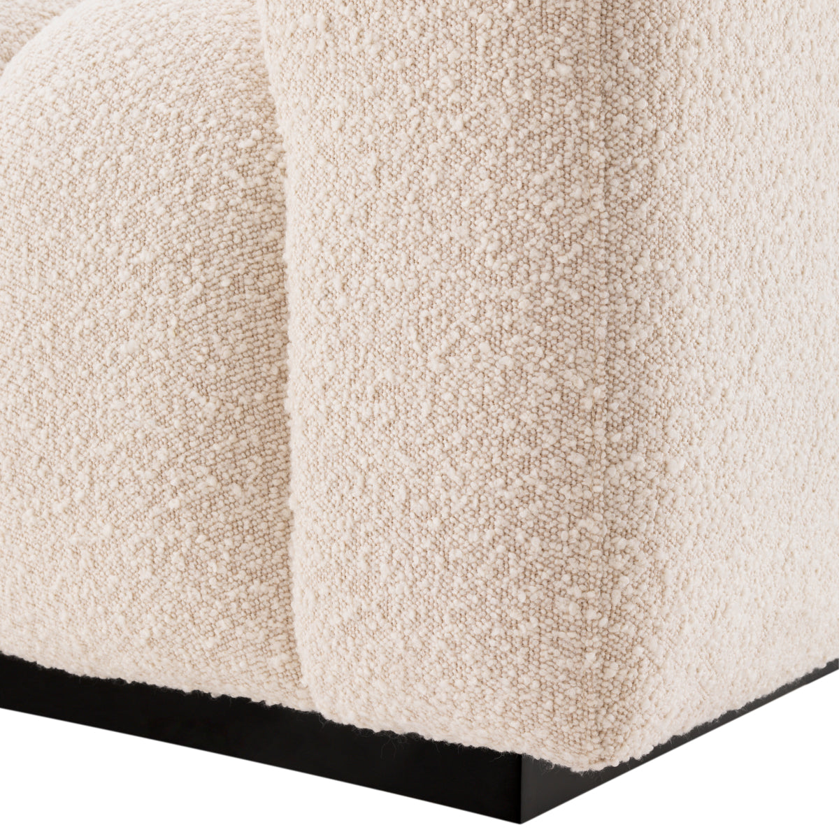 Sofa Kelly S - Bouclé cream