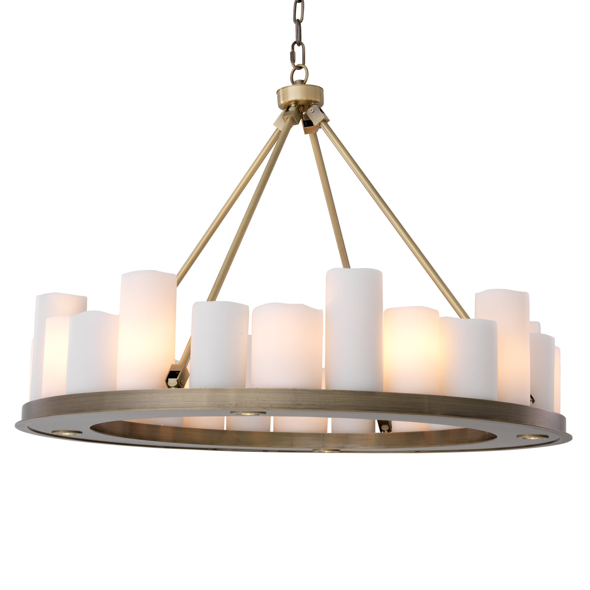Hanglamp Commodore - Rond - Brass