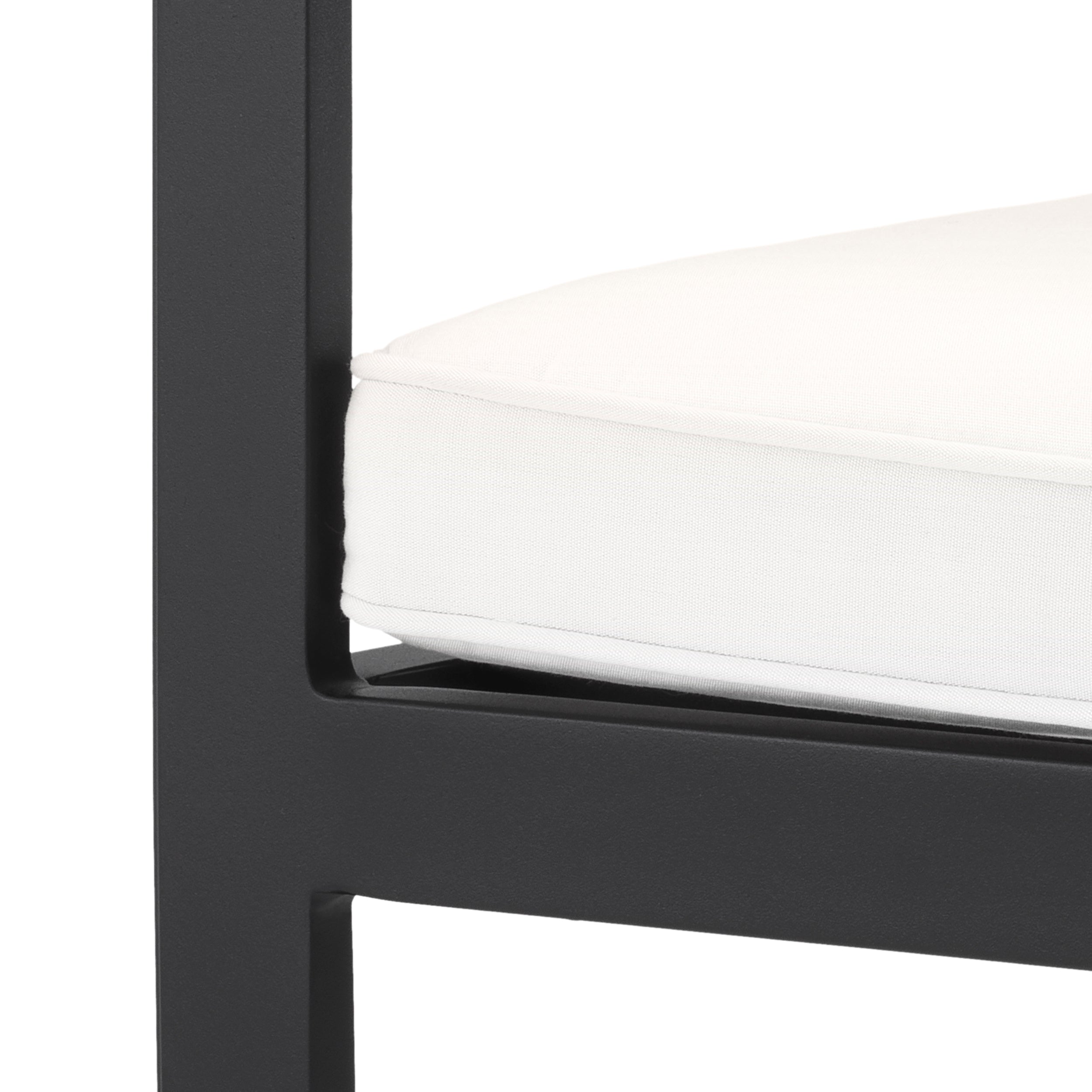 Buiten Eetkamerstoel Cap-Ferrat - Black