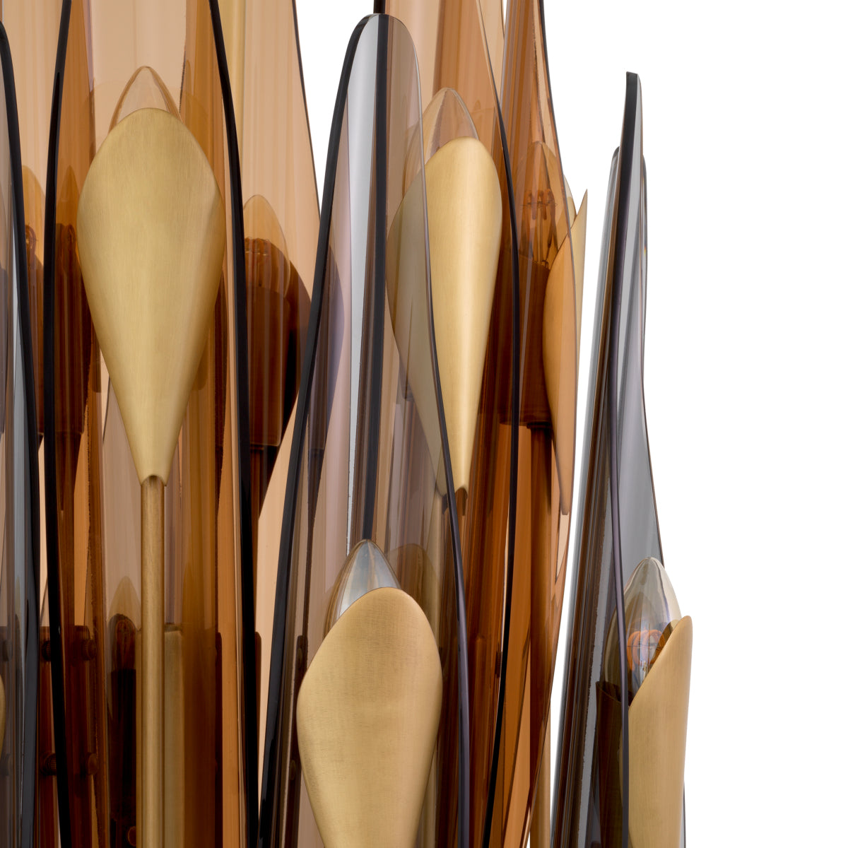 Kroonluchter Sky Vertical - Brass