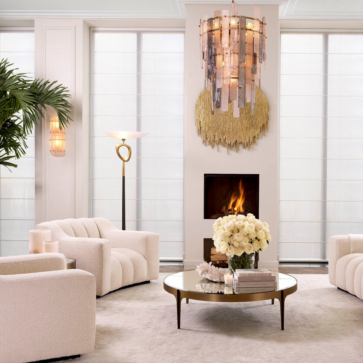 Fauteuil Kelly - Bouclé cream