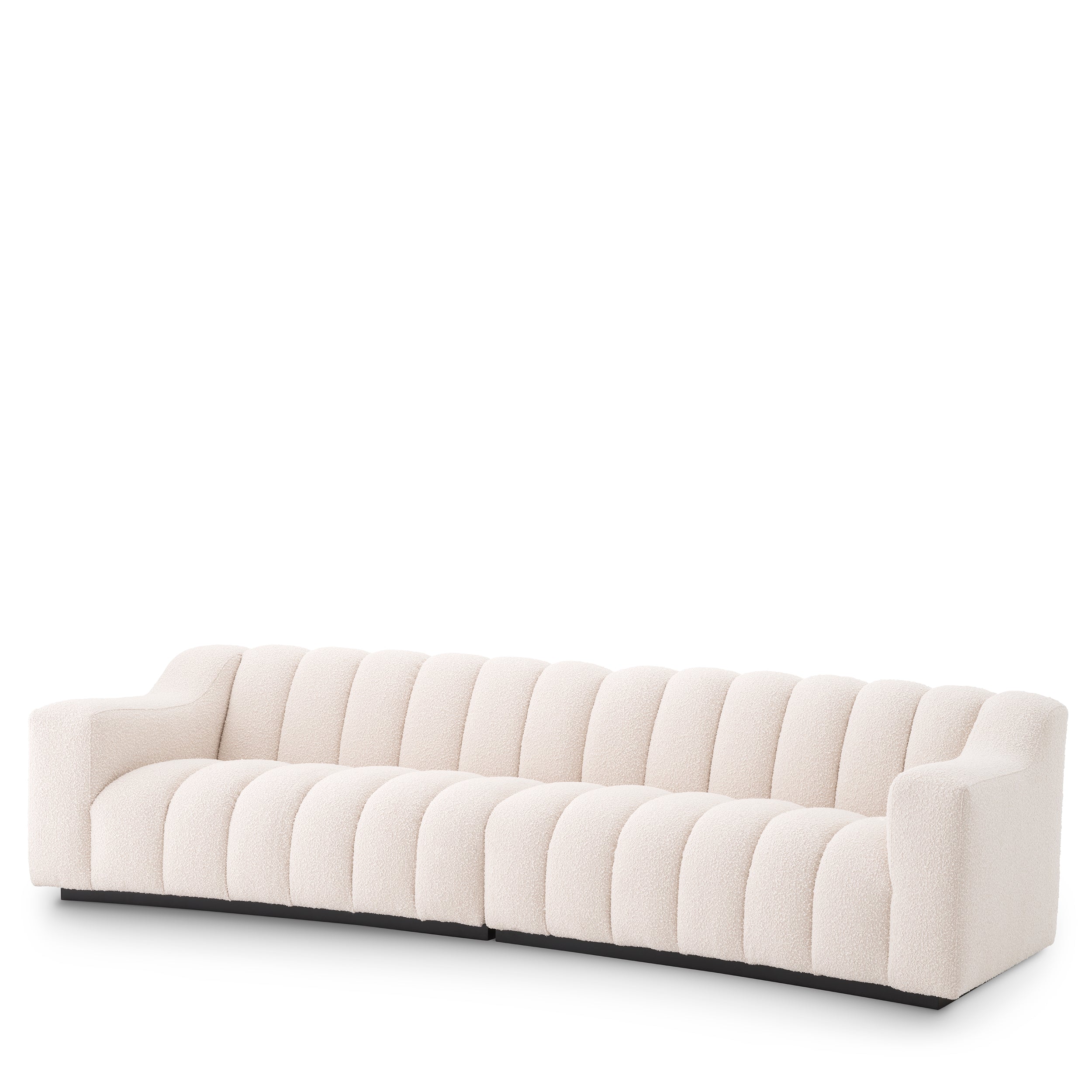 Sofa Kelly L - Bouclé cream