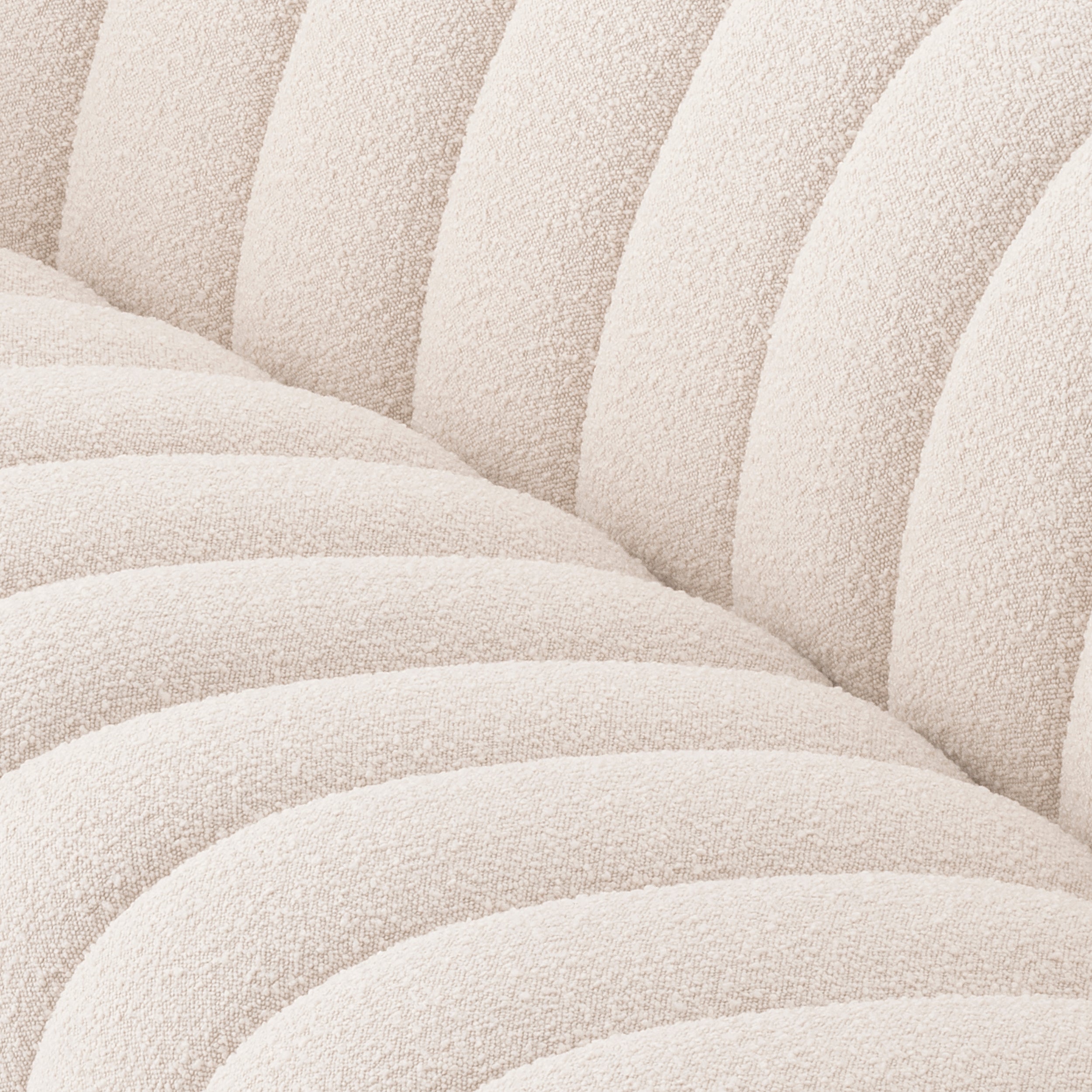 Sofa Kelly L - Bouclé cream