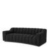 Sofa Kelly S - Bouclé black