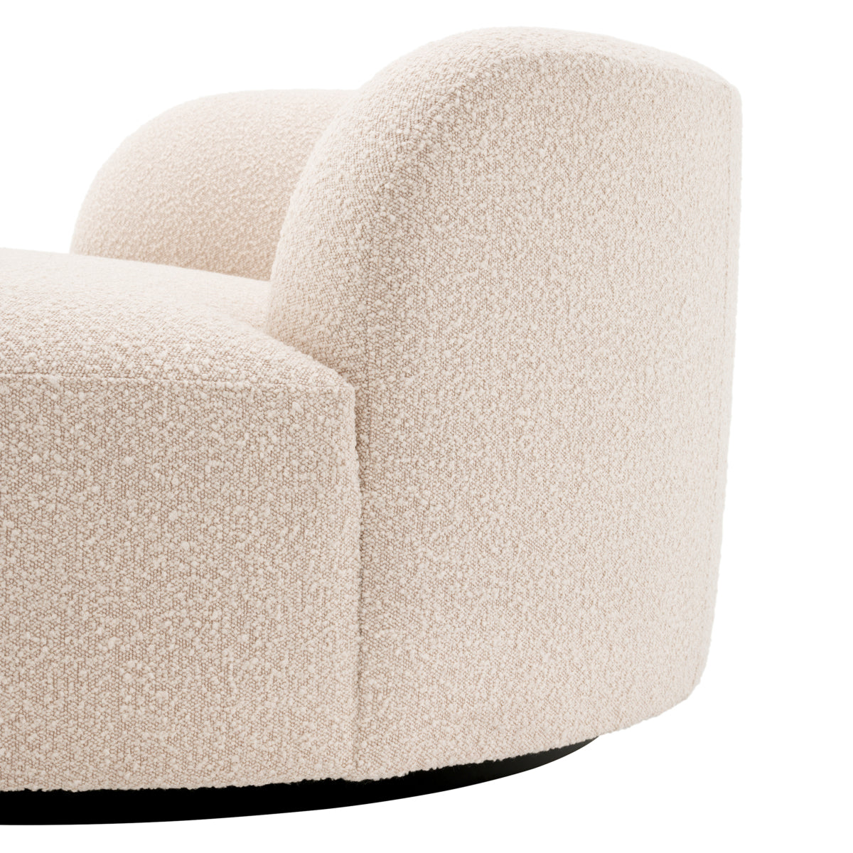 Sofa Björn - Rond - Bouclé cream