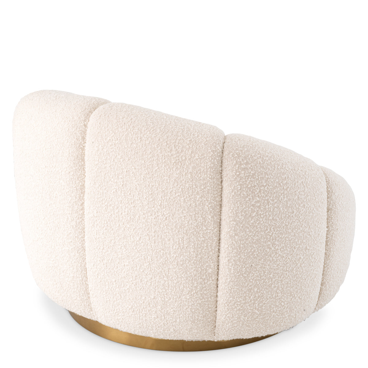 Draaifauteuil Inger - Bouclé cream