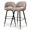 Barkruk Cliff - Mademoiselle beige (set van 2)