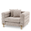 Fauteuil York - Mademoiselle beige