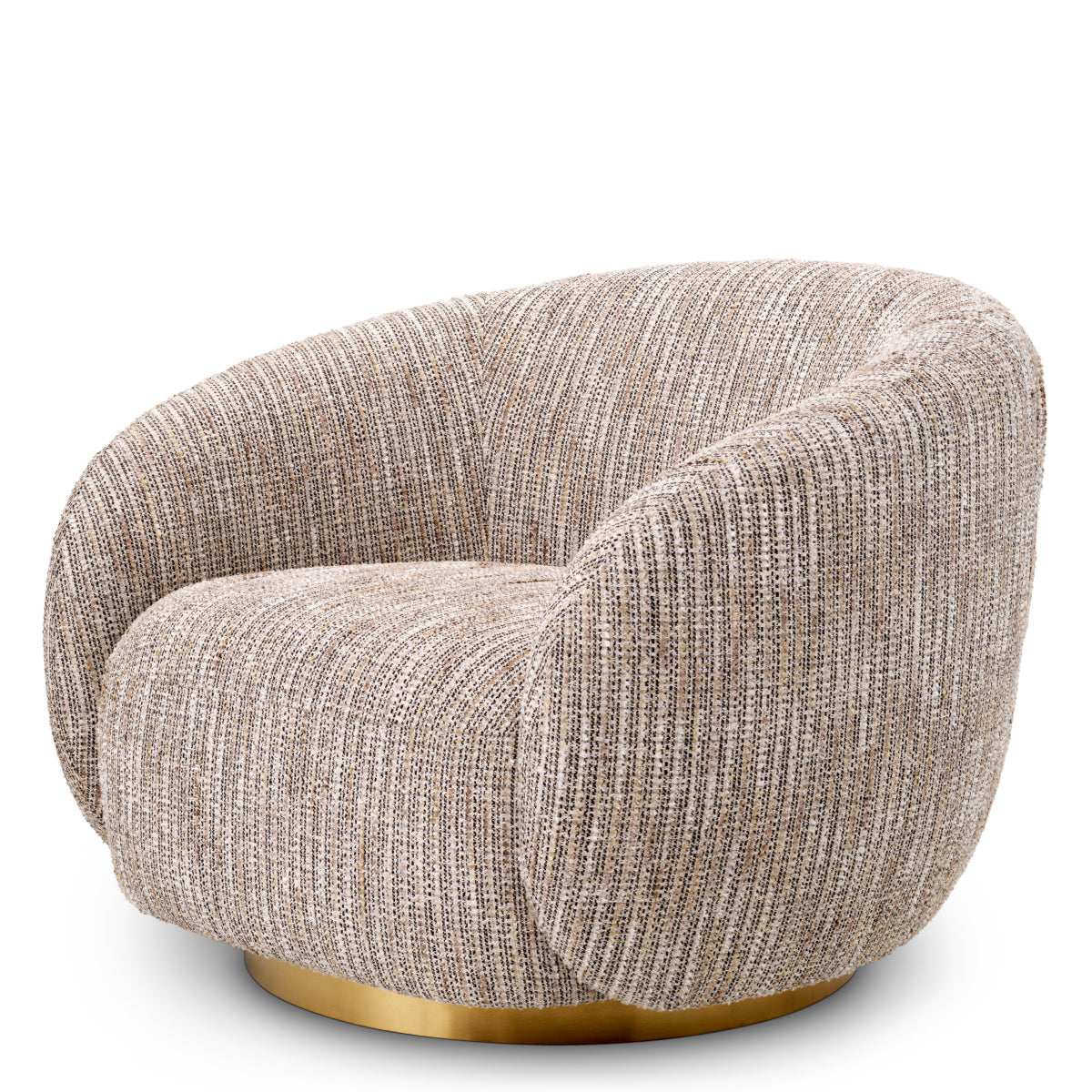 Draaifauteuil Brice - Mademoiselle beige